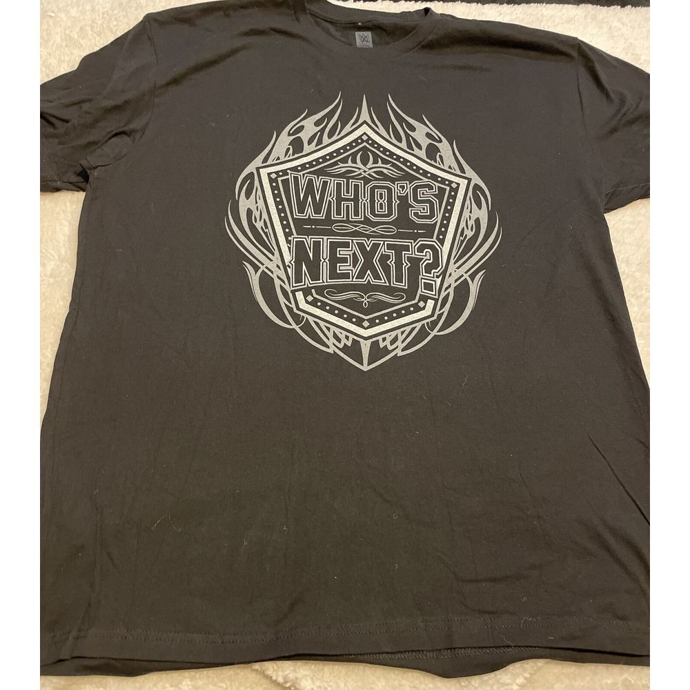 Goldberg Who's‎ Next Tribal Wrestling T Shirt WWE WWF Size XL Black